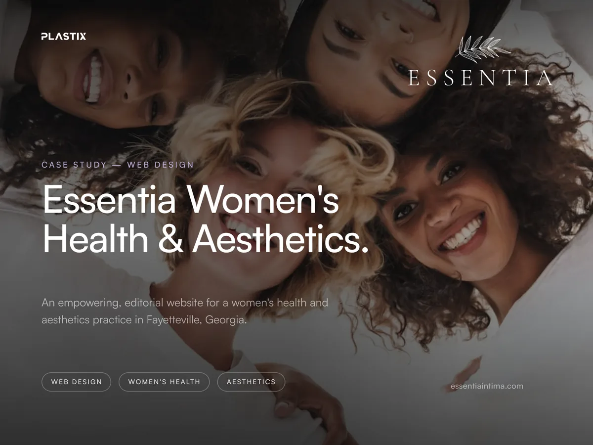 Essentia Women's Health — Women's Health Website Design