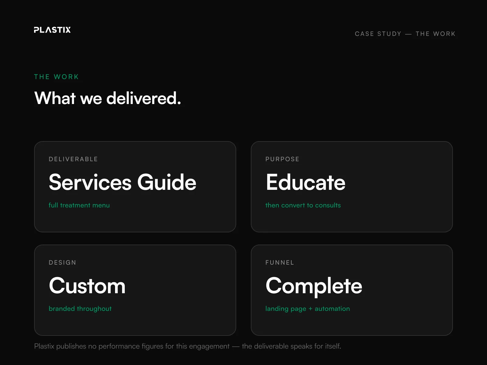 Alchemy Aesthetics — The Deliverable