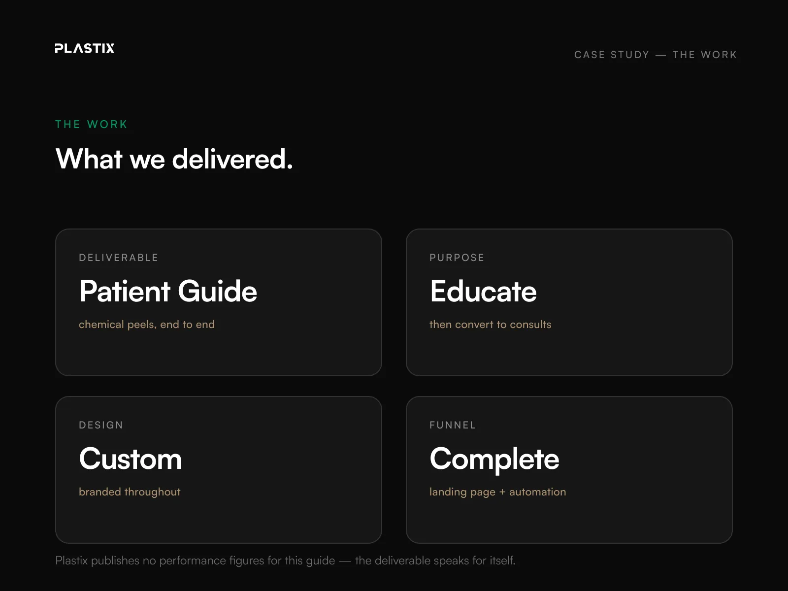 Charette Cosmetics — The Deliverable