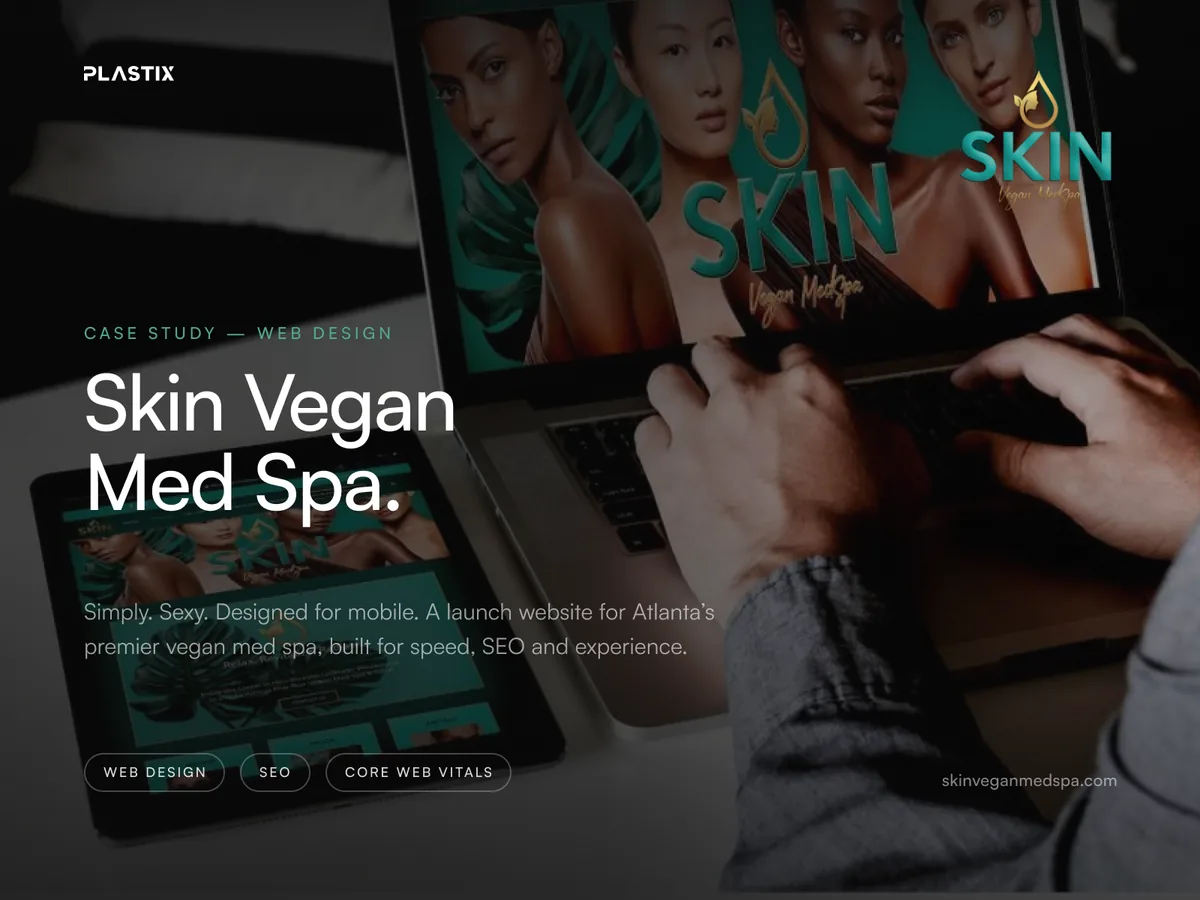 Skin Vegan Med Spa Website